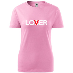 damska koszulka - lover/loser