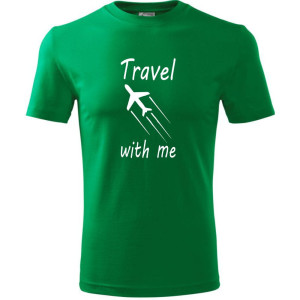 Męska koszulka Turystyczna - Travel with me