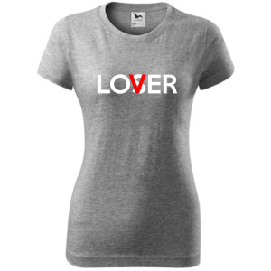 damska koszulka - lover/loser