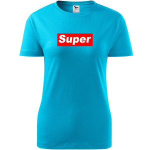 damska koszulka - super