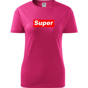 damska koszulka - super