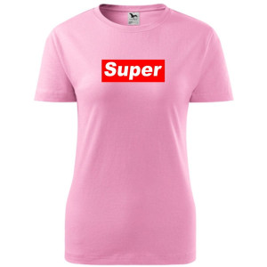 damska koszulka - super