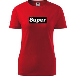 damska koszulka - super