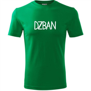 męska koszulka - dzban