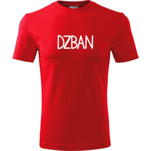 męska koszulka - dzban