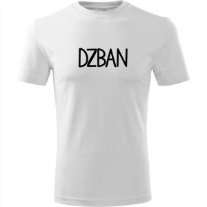 męska koszulka - dzban