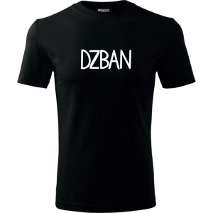 męska koszulka - dzban
