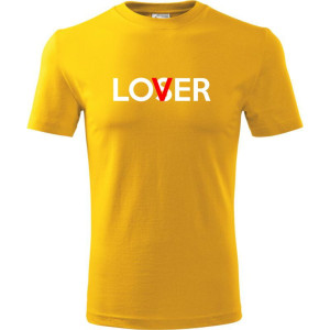 męska koszulka - lover/loser