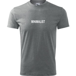 męska koszulka - minimalist