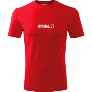 męska koszulka - minimalist