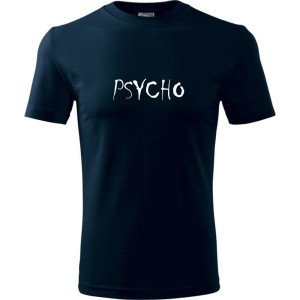 męska koszulka - psycho