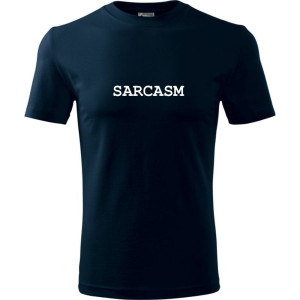 męska koszulka - sarcasm