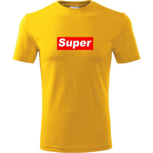 męska koszulka - super
