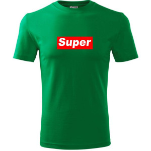 męska koszulka - super