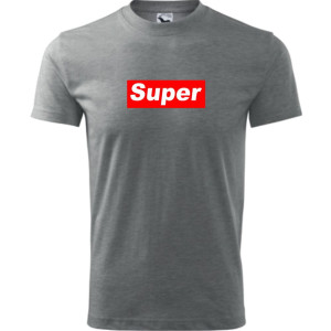 męska koszulka - super