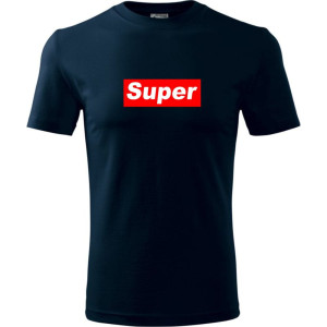 męska koszulka - super