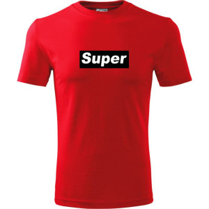 męska koszulka - super