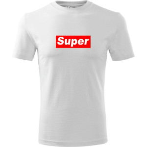 męska koszulka - super