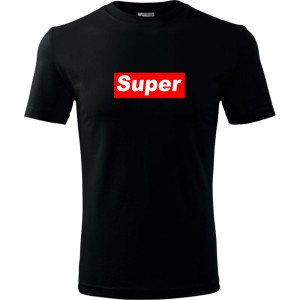 męska koszulka - super