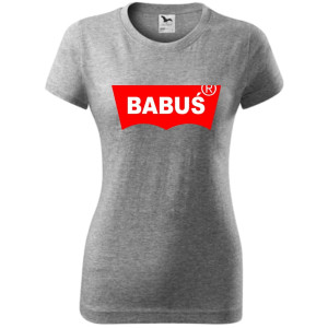 Damska koszulka - Babuś dla babci prezent XS-XXL