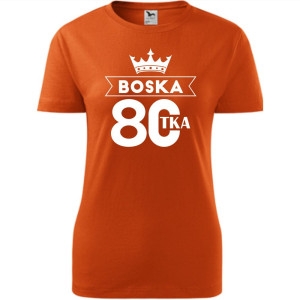 Damska koszulka - boska 80