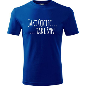Męska koszulka - Jaki ojciec taki syn