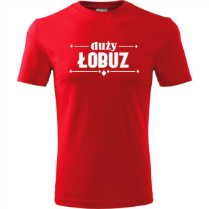 Męska koszulka - Duży łobuz