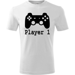męska koszulka - player 1
