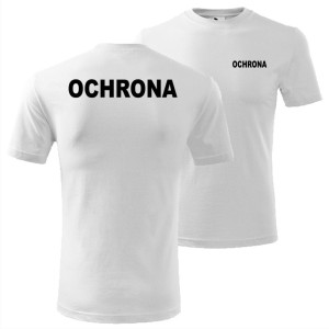 męska koszulka - ochrona