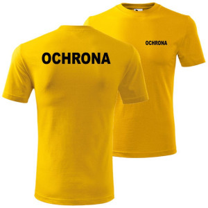 męska koszulka - ochrona