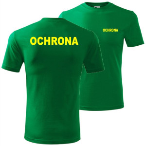 męska koszulka - ochrona