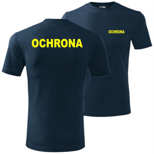 męska koszulka - ochrona