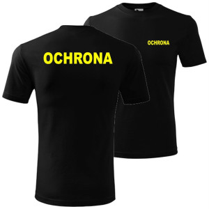 męska koszulka - ochrona