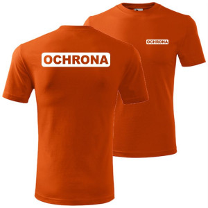 męska koszulka - ochrona
