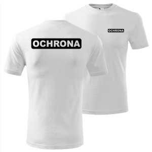 męska koszulka - ochrona