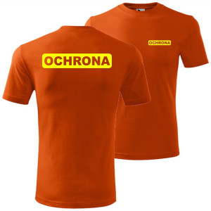 męska koszulka - ochrona