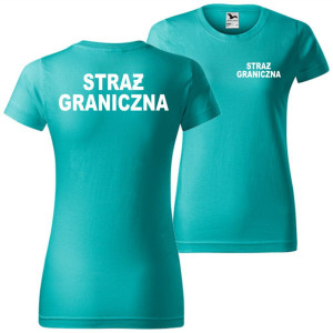 damska koszulka - straż graniczna