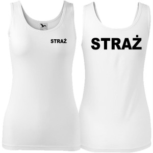 damski tank top - straż