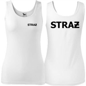 damski tank top - straż