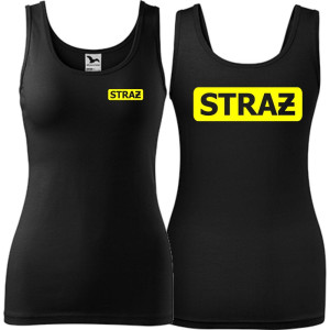 damski tank top - straż