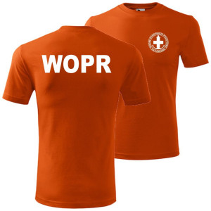 męska koszulka - wopr - wodne ochotnicze pogotowie ratunkowe
