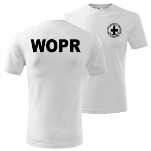 męska koszulka - wopr - wodne ochotnicze pogotowie ratunkowe
