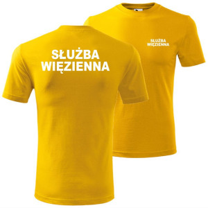 męska koszulka - służba więzienna