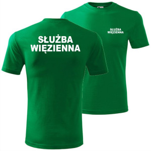 męska koszulka - służba więzienna