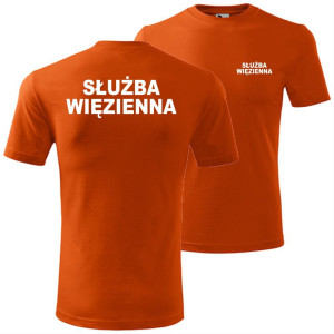 męska koszulka - służba więzienna