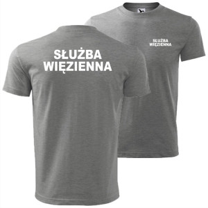 męska koszulka - służba więzienna