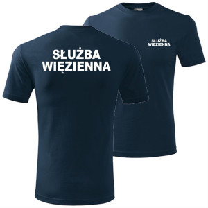 męska koszulka - służba więzienna