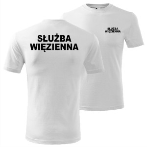 męska koszulka - służba więzienna