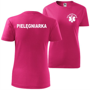 damska koszulka - pielęgniarka t-shirt