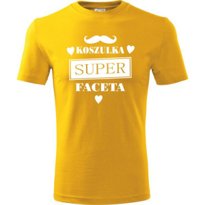 Męska koszulka - Koszulka super faceta